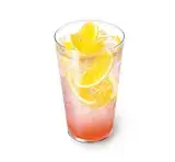モスバーガー 限定 メニュー 11 a whole lemons worth! white peach soda with domestic white peach and lemon sauce