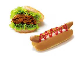mos rice burger/hot dog burger