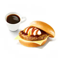 朝のとろったまチーズバーガー ～テリヤキソース～