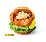 ホーム 2 モスの匠味 海老エビフライバーガー ~くし切りレモン添え~