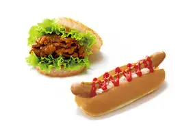ホーム 7 mos rice burger/ hot dog