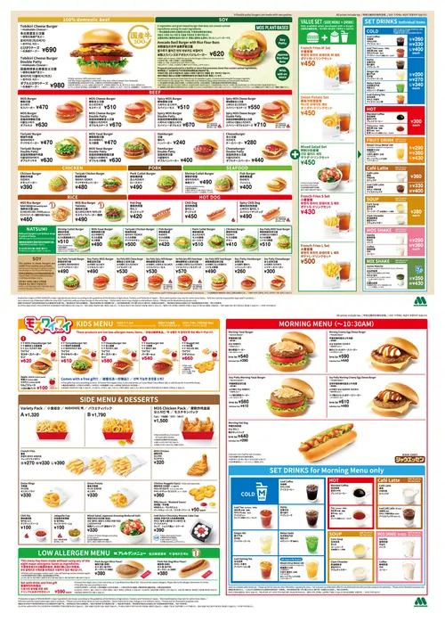 ホーム 20 printable global language mos menu