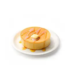 【イートイン限定】シングル ふんわりスフレパンケーキ＜メープルシロップ＞