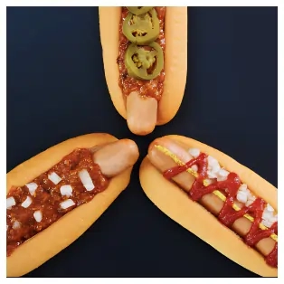 mos burger hot dog display 3