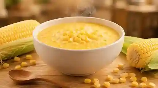 corn soup made with corn from hokkaido featured image