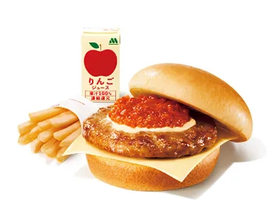 ワイワイモスチーズバーガーセット