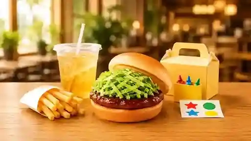 waiwai teriyaki burger set featured image